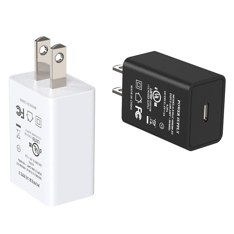 TYPE-Cポート充電ヘッド美規5V2A充電器UL/FCC認証電源アダプタ単Cポート充電ヘッド|undefined