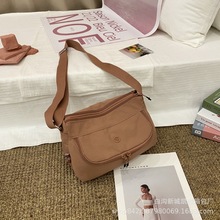 2025捷朗仕新款韩版多口袋大容量尼龙布包  时尚休闲百搭单肩斜挎