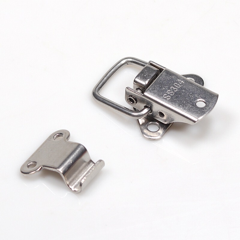 SS304 ステンレス鋼航空機バックル工業用ツールボックス軽量フラットノーズアリバックル固定バックル DK500B|undefined