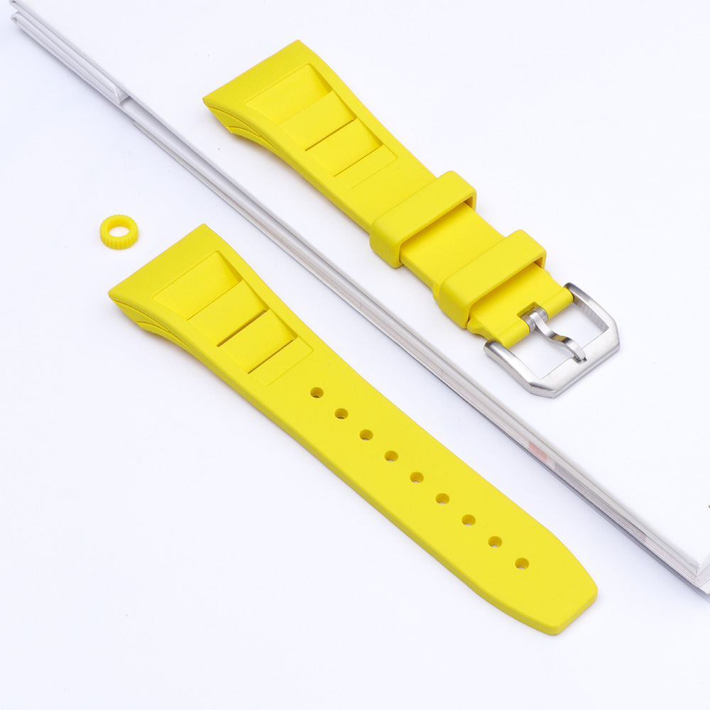 Caucho de flúor Correa deportes adecuado para Apple modificado Shell hualimentei serie lujo