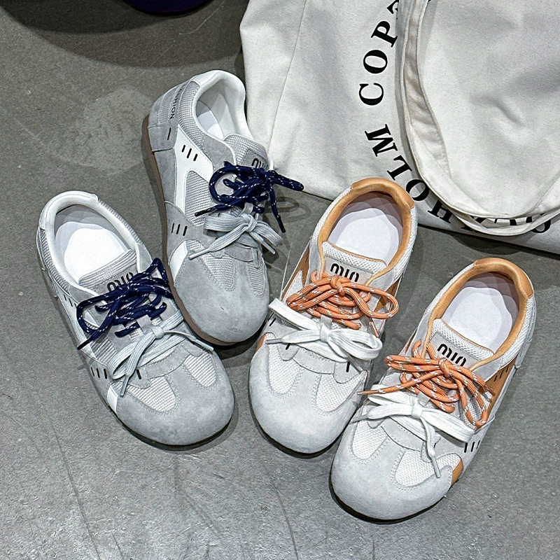 Кожаная немецкая обувь женская весна 2025 новая детонация