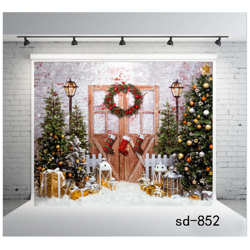 アマゾンの誕生日の背景の布の集まりは横断幕のクリスマスの暖炉の背景の幕の祝日の対聯を祝います。|undefined