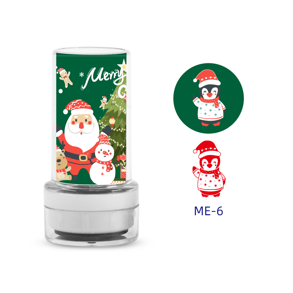 크리스마스 펭귄 ME-6 (흡입 카드 포장)