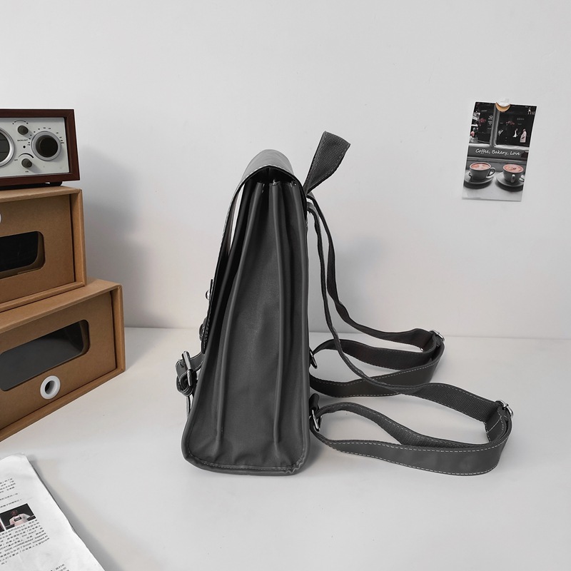 2022 nuevo estilo cuero suave antirrobo estudiante de secundaria mochila moda simple casual computadora mochila escolar al por mayor