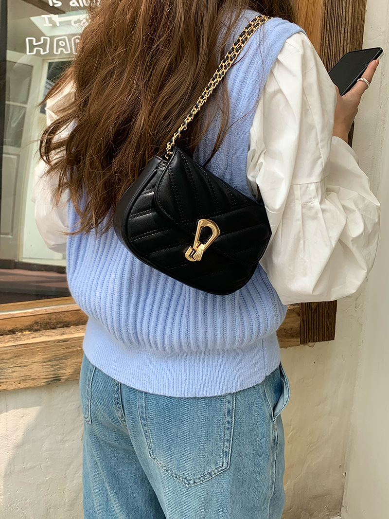 Xiaoxianfen Line kett naiste uue tekstuuri ja temperamendi jaoks Desin Sinle õlg, ristkeha väike ruut_voghion.com