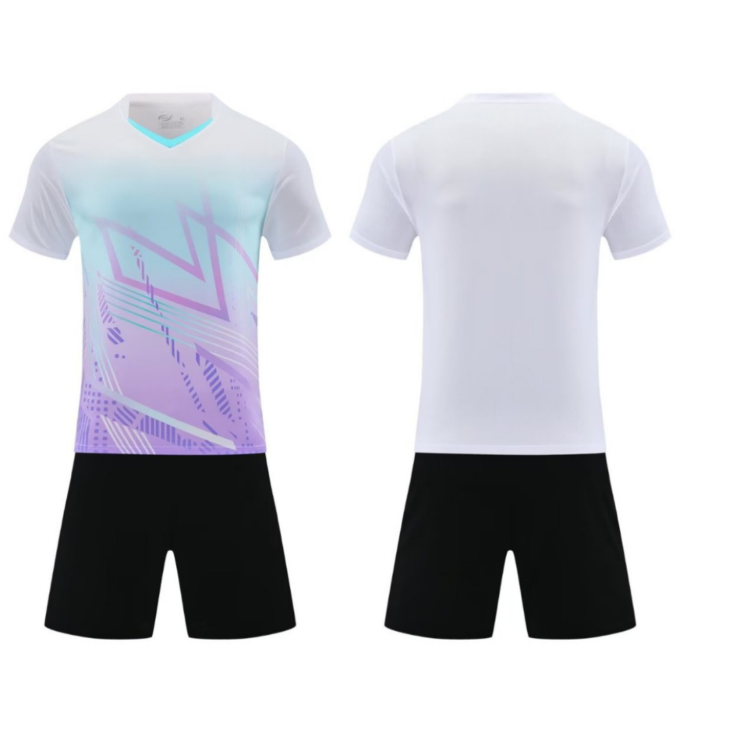 Fitness Sports Badminton Clothing Summer Men's and Women's Competition Training Clothing Set Short-Sleeved Kidsren's Table Tennis Clothing T-Shirt Quick-Drying