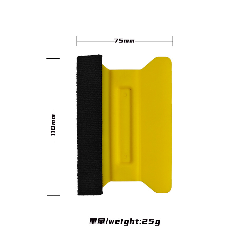 la misma fuerza que la película de automóvil herramienta de fijación raspador de película de cambio de color imán de forma especial raspador de cambio de color raspador de película de tapón de costura raspador de corte de borde