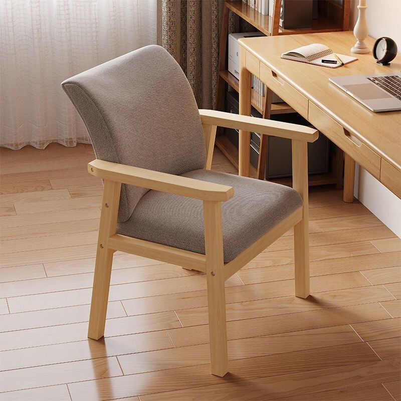 Solid wood dining chair, modern minimalist restaurant armchair, desk writing chair, Nordic leisure stool with backrest, home chair Solid wood dining chair, modern minimalist restaurant armchair, desk writing chair, Nordic leisure stool with backrest, home chair