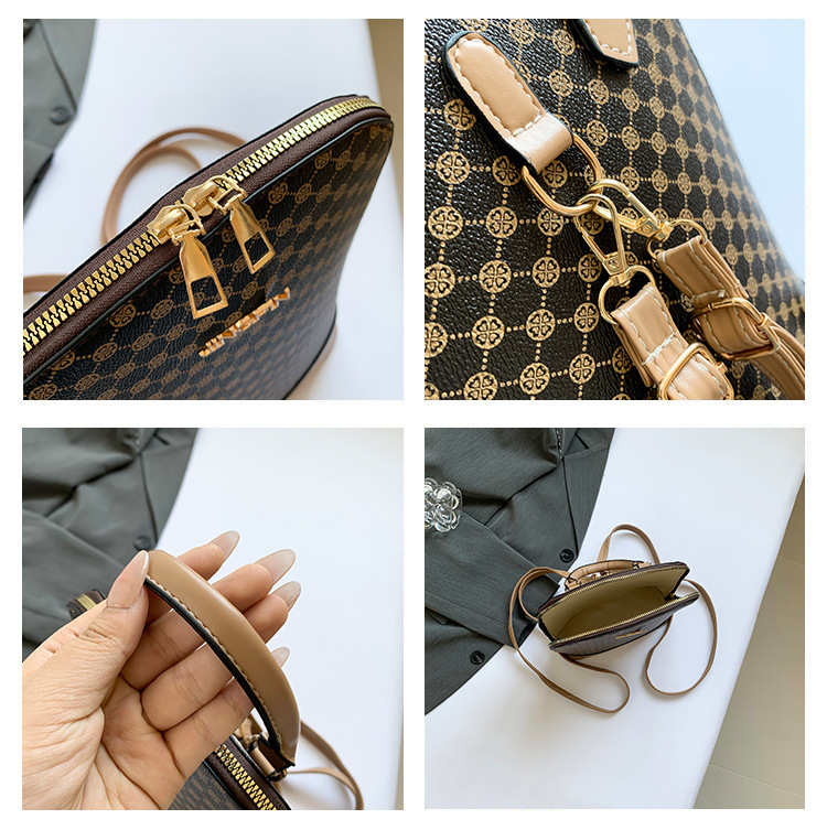 A stylish and trendy casual backpack for the 2024 autumn and winter season, featuring a large-capacity single-shoulder women's retro commuting crossbody bag undefined