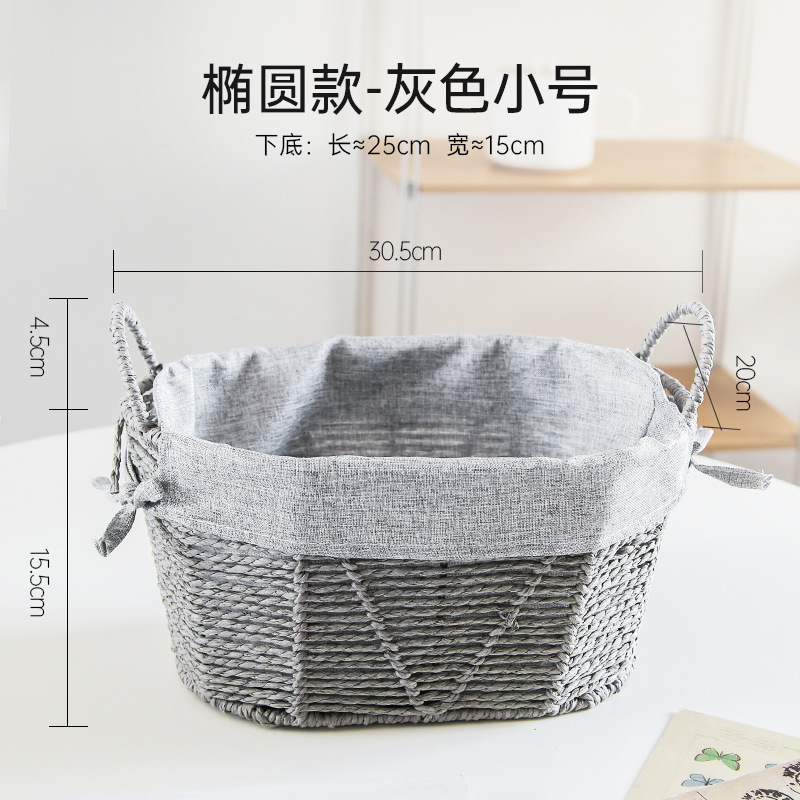 Modelo ovalado-pequeño gris