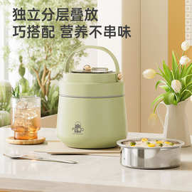 304不锈钢保温饭盒上班族便携带饭桶学生提锅便当盒保温桶批发