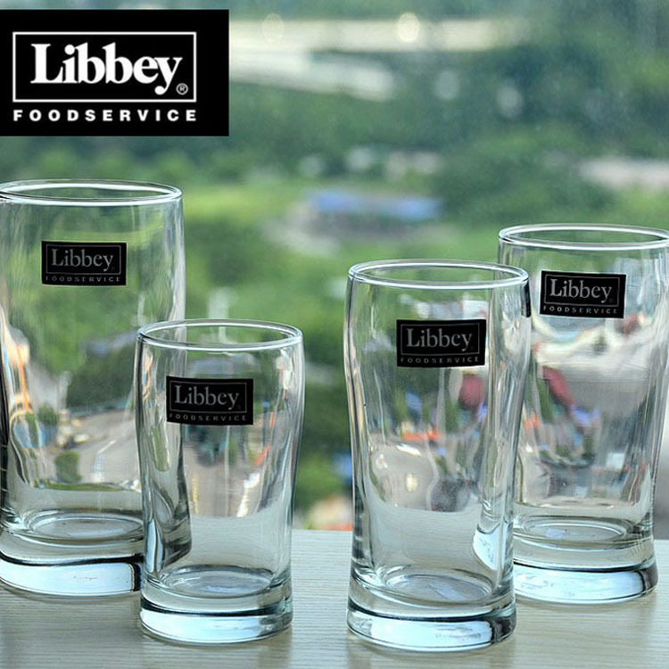 LIBBEY/Libby Taza de vidrio resistente al calor Taza de bambú Taza de jugo Taza de bebida Taza de leche Taza Haibo