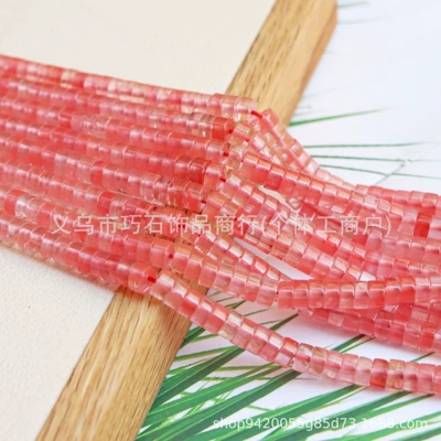 Zərgərlik ara hissələri | Wholesale - synthetic-watermelon-crystal-36mm