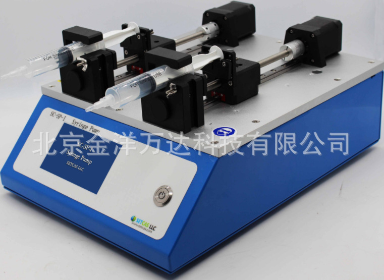 桌面型双通道注射泵 型号:SC-SP-I