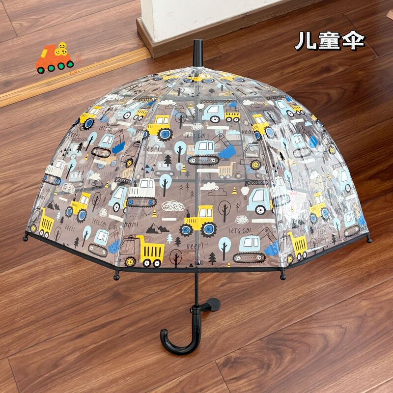 Korean Car Boy Kindergarten Primary School Student Kidsren's Umbrella Cute Thickeneded Hand-Open Long-Handled Umbrella Baby Transparent Umbrella Korean Car Boy Kindergarten Primary School Student Kidsren's Umbrella Cute Thickeneded Hand-Open Long-Handled Umbrella Baby Transparent Umbrella