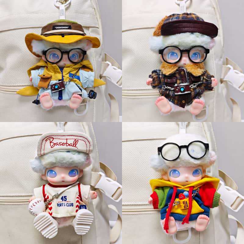 Dimoo Doll Clothes Collection】Dimoo Newborn Diary Series Doll Clothes Vinyl Plush Pendant Clothes Cute Doll Clothes
