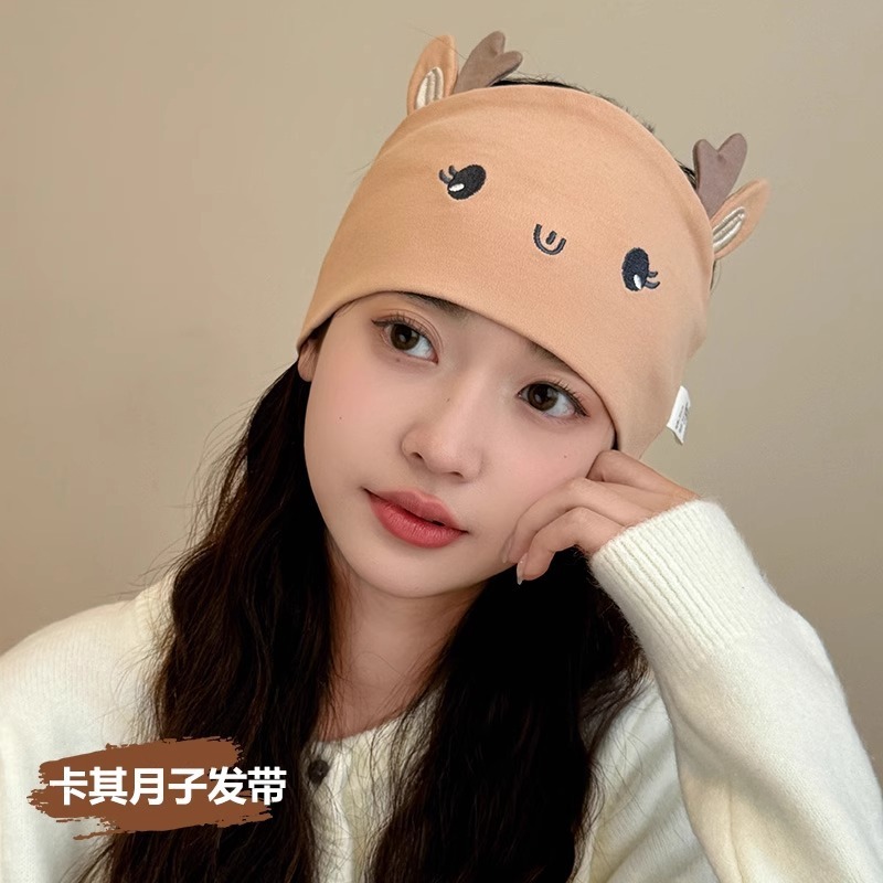 Jingqi 産後帽子産後春と夏の純綿マタニティヘッドスカーフ夏薄い防風産後ヘアバンド産後帽子|undefined