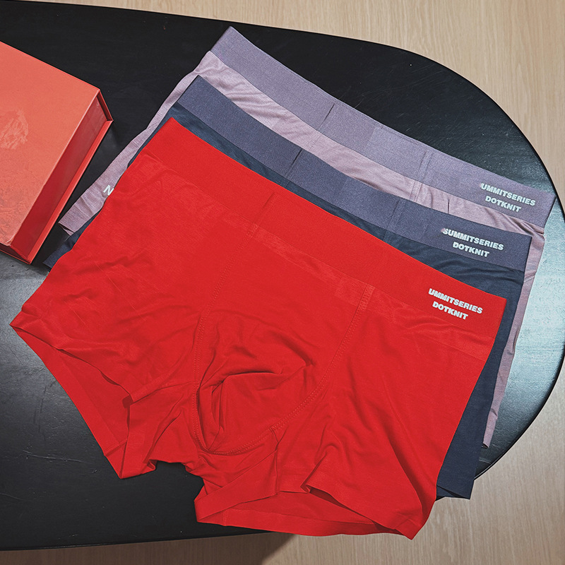 Tnf Same Style Modal Men's Underwear, Men's Four-Season Thin Boxer Briefs, Loose Fit, Large Size, Summer Boxer Shorts Tnf Same Style Modal Men's Underwear, Men's Four-Season Thin Boxer Briefs, Loose Fit, Large Size, Summer Boxer Shorts