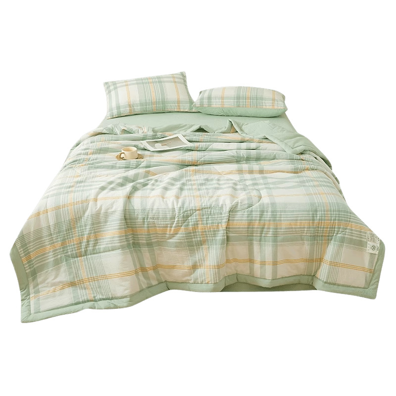 2025 nuevo verano 100 algodón puro, ropa de verano, ropa de dormitorio fresca de verano, ropa de aire acondicionado lavable a máquina de algodón individual, ropa de noche delgada