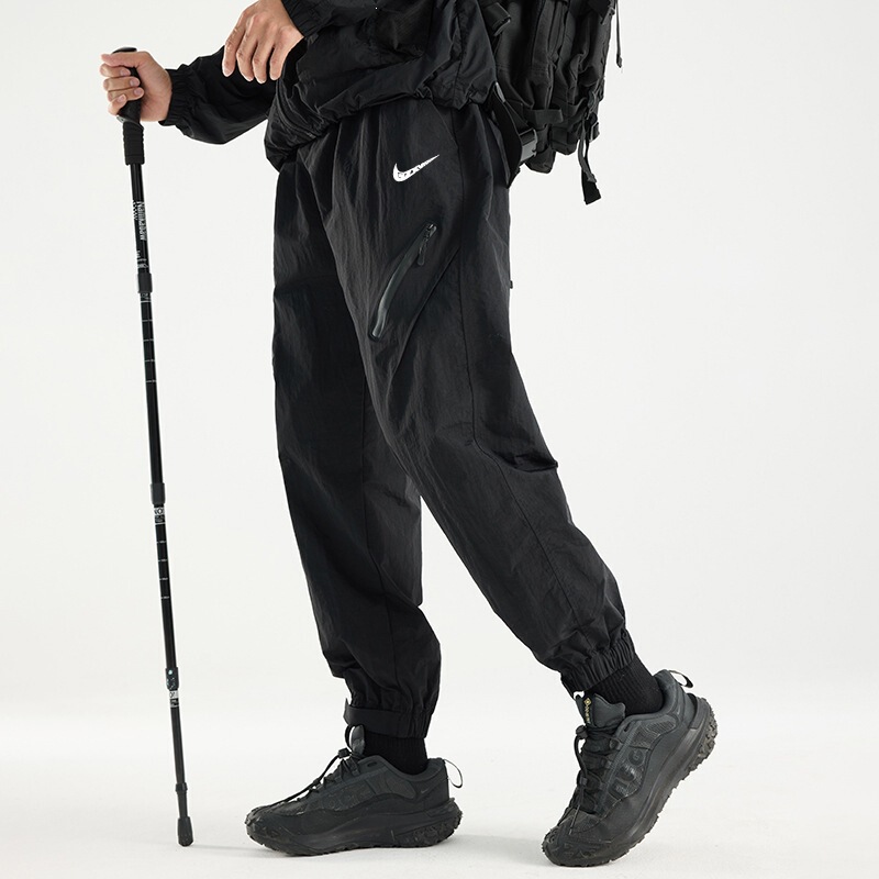 Work pants, casual pants for men and women, outdoor straight-leg pants, sports pants, tapered-leg quick-drying pants, women's ice silk pants, couple style