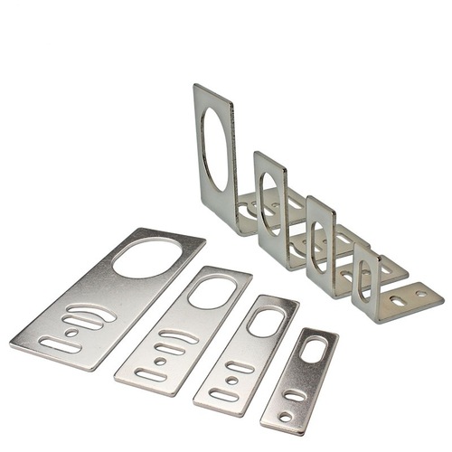 Sensor proximity switch photoelectric switch L-type one-word type installation bracket M8M12M18M30 fixed base