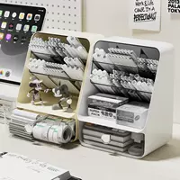 Офисные канцелярские принадлежности для мелочей Настольный стеллаж для хранения Наклонный Держатель для ручек настольная стойка для хранения