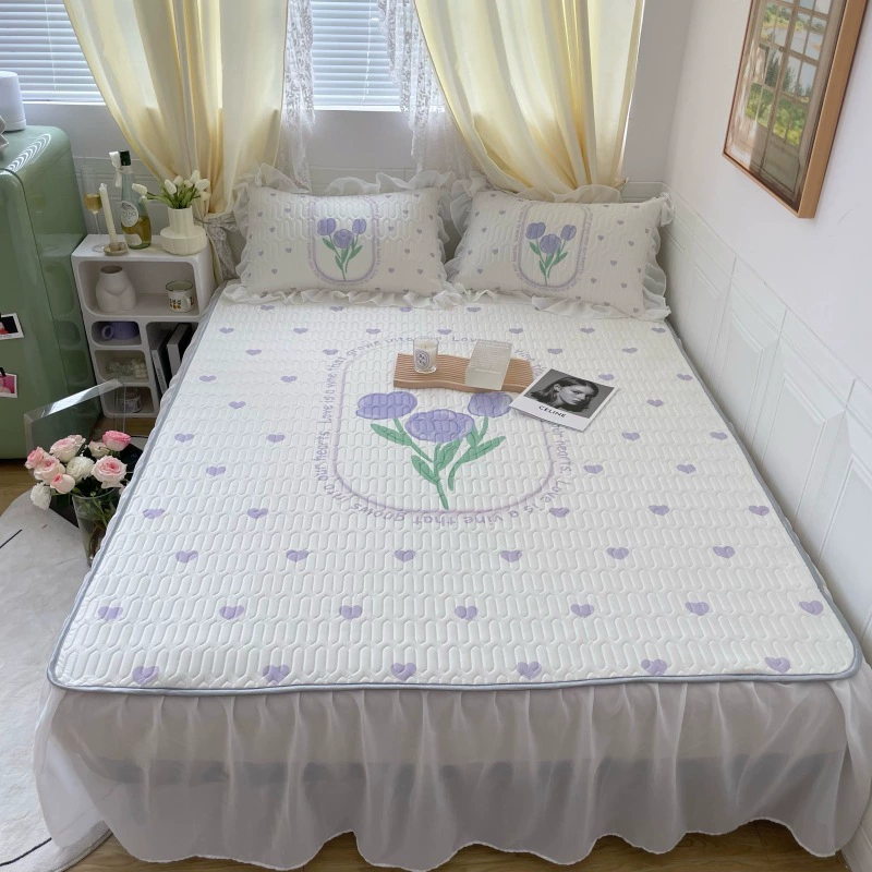 Summer silk mat, set for princess, 3 piece set