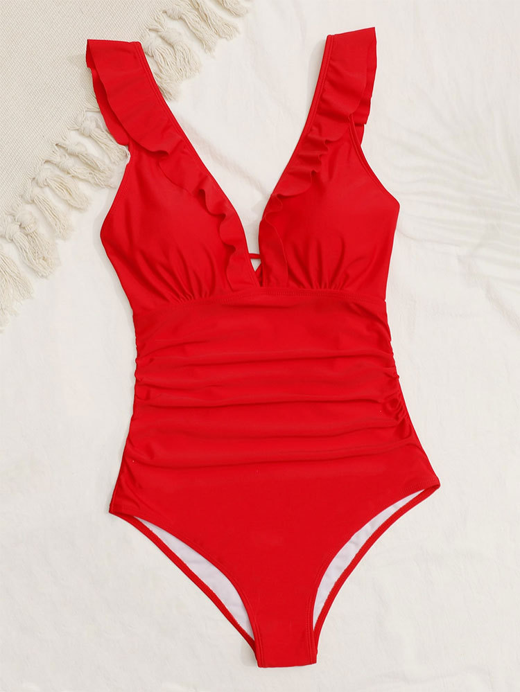 Womenu0027S Sexy Solid Color One Pieces