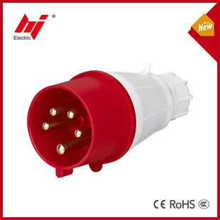 CEE�����I���^ 16A 5P 400V���^ ���ܷ�ˮ���m���^