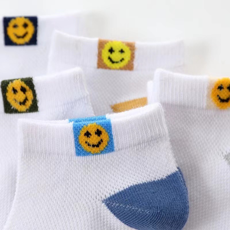 children's summer thin autumn breathable white socks for boys for…