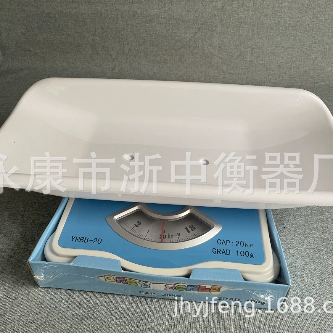 【厂家供应】20KG机械婴儿秤，弹簧台称，可定牌