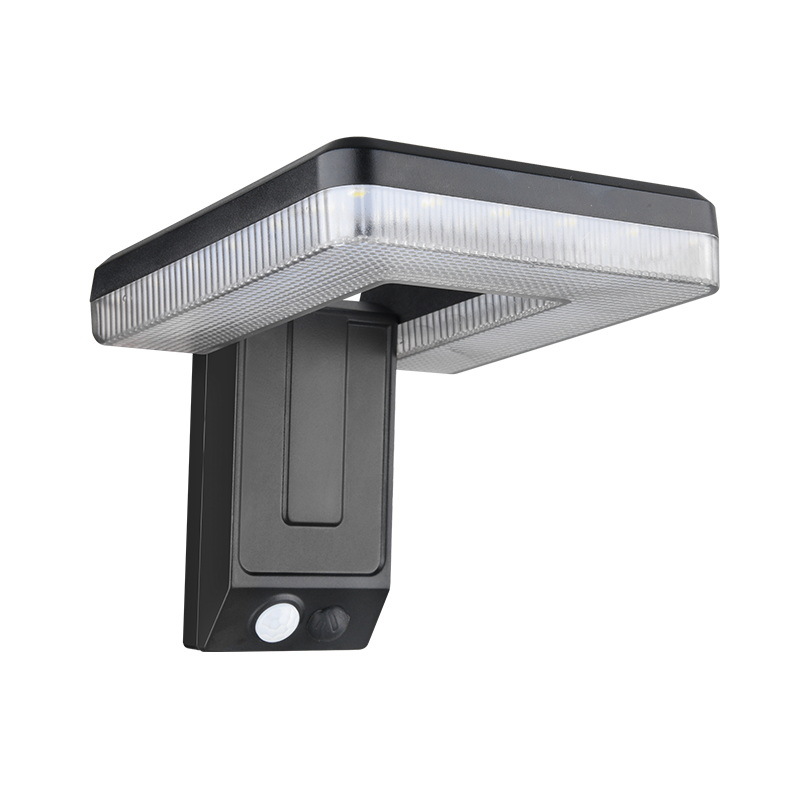 Transfronterizo exterior plegable solar lámpara de pared LED patio jardín atmósfera decoración de inducción del cuerpo humano lámpara impermeable