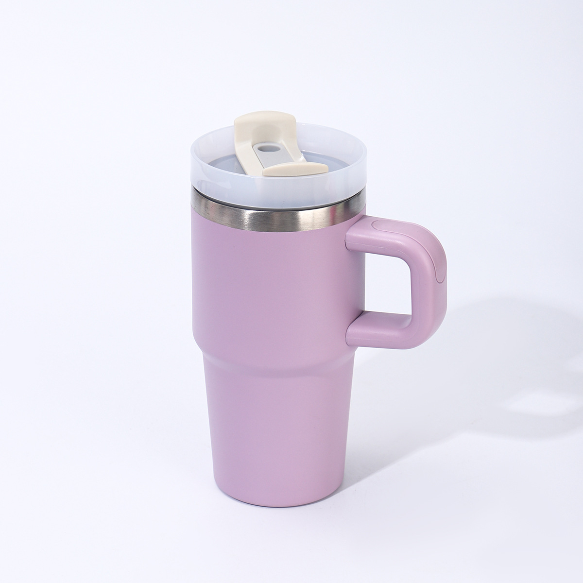 Moda transfronteriza de alto valor de la segunda generación mango taza de automóvil 20oz taza de aislamiento de acero inoxidable portable taza de hielo para automóviles