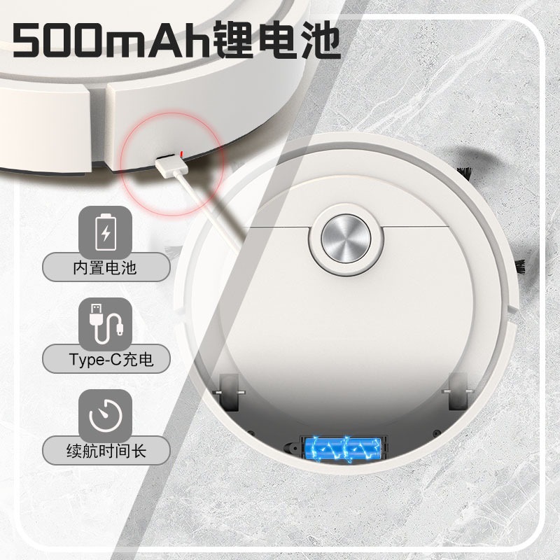 Cross-Border Sweeping Robot Sweeping and Mopping All-In-One Smart Cleaner Household Charging Fully Automatic Sweeper Free Shipping