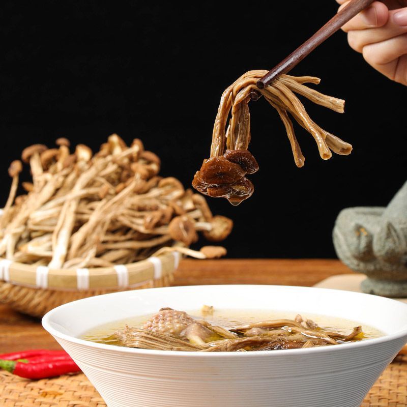 不开伞干茶树菇农家新鲜采摘古田茶树菇500g香菇菌菇煲汤食材批发|undefined