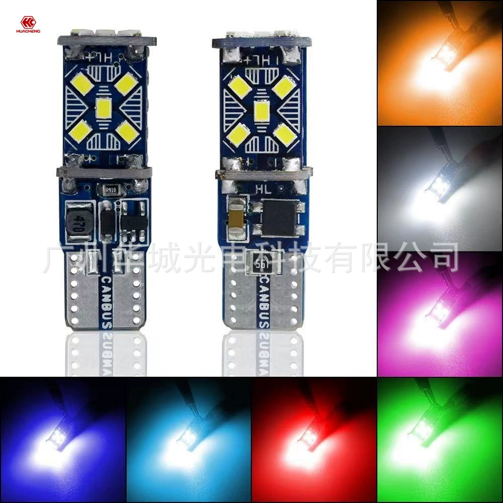 Авто и мотоцикл Новый индикатор T10 CANBUS W5W 2016 15SMD выделить декодирование бесконечное