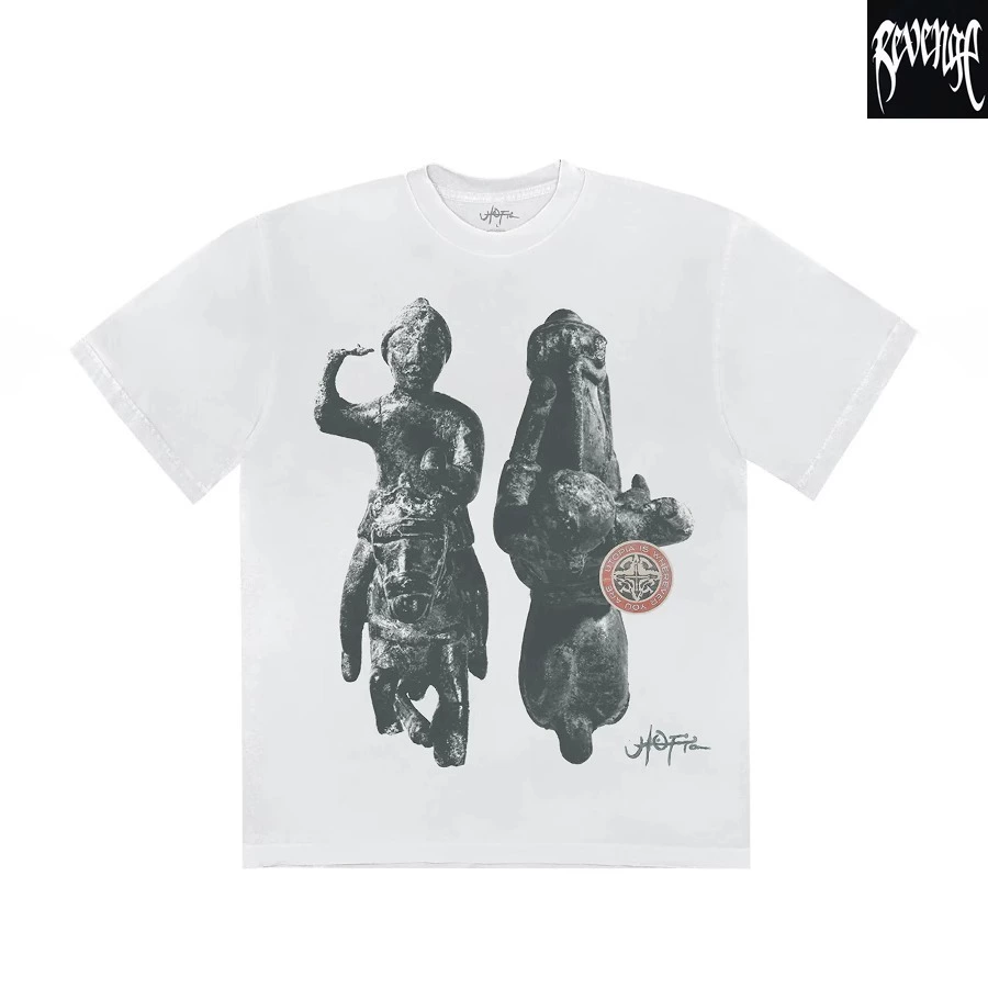 Футболка Travis Scott Utopia Circus Maximus Circus Stone Man Short Sleeve