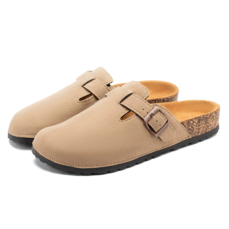 Кожаные ботинки на толстой подошве Birkenstock 2024 весна-лето, без шнурков, походная обувь, Birkenstock пробковая подошва, мужская и женская, универсальные
