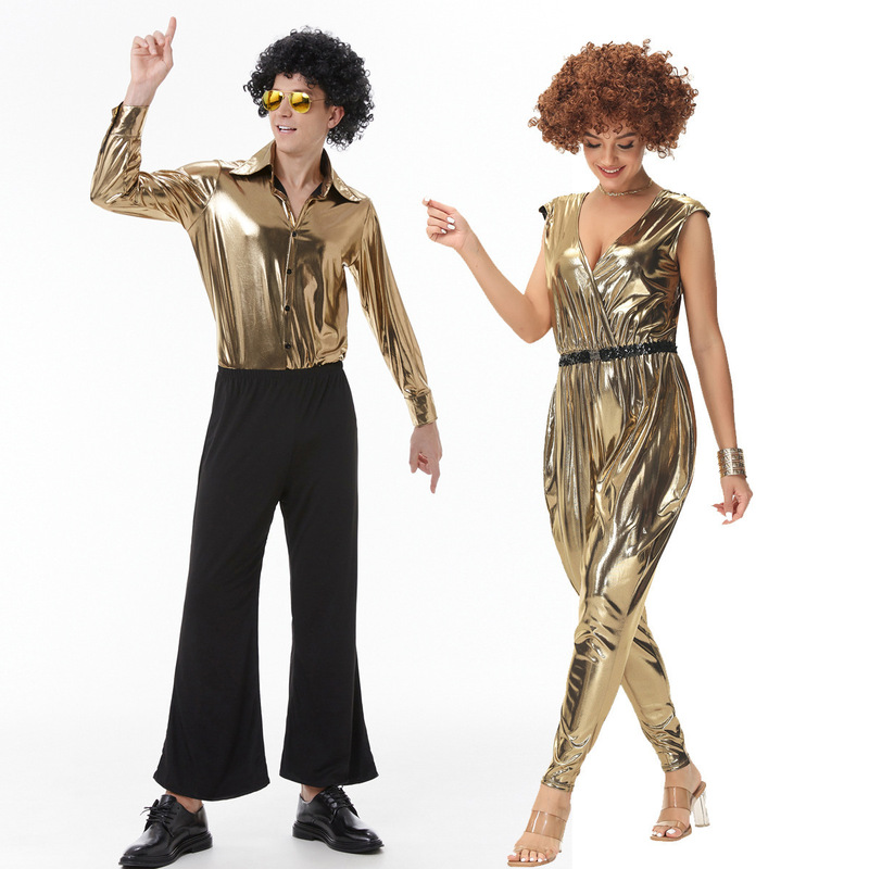 Foreign Trade 70S Retro Disco Nightclub Costumes Music Festival Carnival Party Hippie Cosplay Outfits Foreign Trade 70S Retro Disco Nightclub Costumes Music Festival Carnival Party Hippie Cosplay Outfits