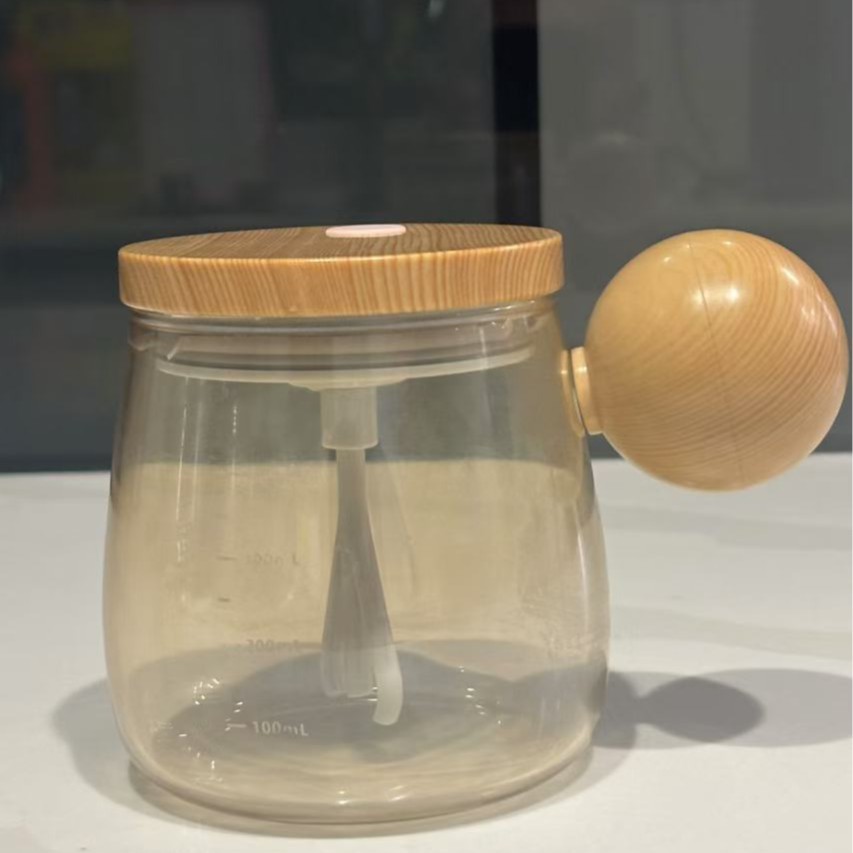 2024 nuevo tipo transfronterizo de vidrio aislante térmico doméstico de alto valor facial mezclador eléctrico taza de agua taza de café portátil taza de café