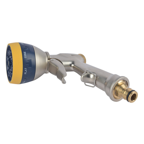 Multi-purpose household car wash garden watering nozzle pure copper high pressure water gun 8 functions metal car wash water gun