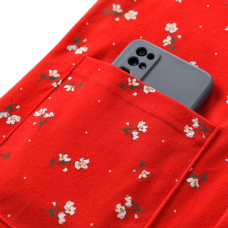 (2개) 어머니의 가을 옷 중년 및 노인을위한 여성 가을, 겨울 가디건 노인 열 속옷 긴 소매 느슨한 인쇄를위한 면화 스웨터