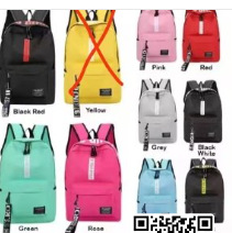 New Style Backpack for High School Students, Men's and Women's Backpacks, Large Capacity, Simple Solid Color Backpack for Middle School Students