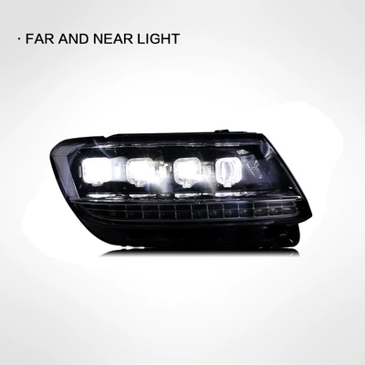 light LED lens headlight, Ön faralar