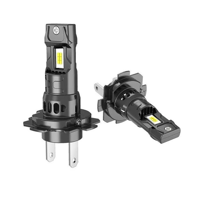 Cross-Border Hot-Selling H7 Car Led Headlight Direct Plug-In High-Brightness Spotlight High-Power Car Light 12V 6000K