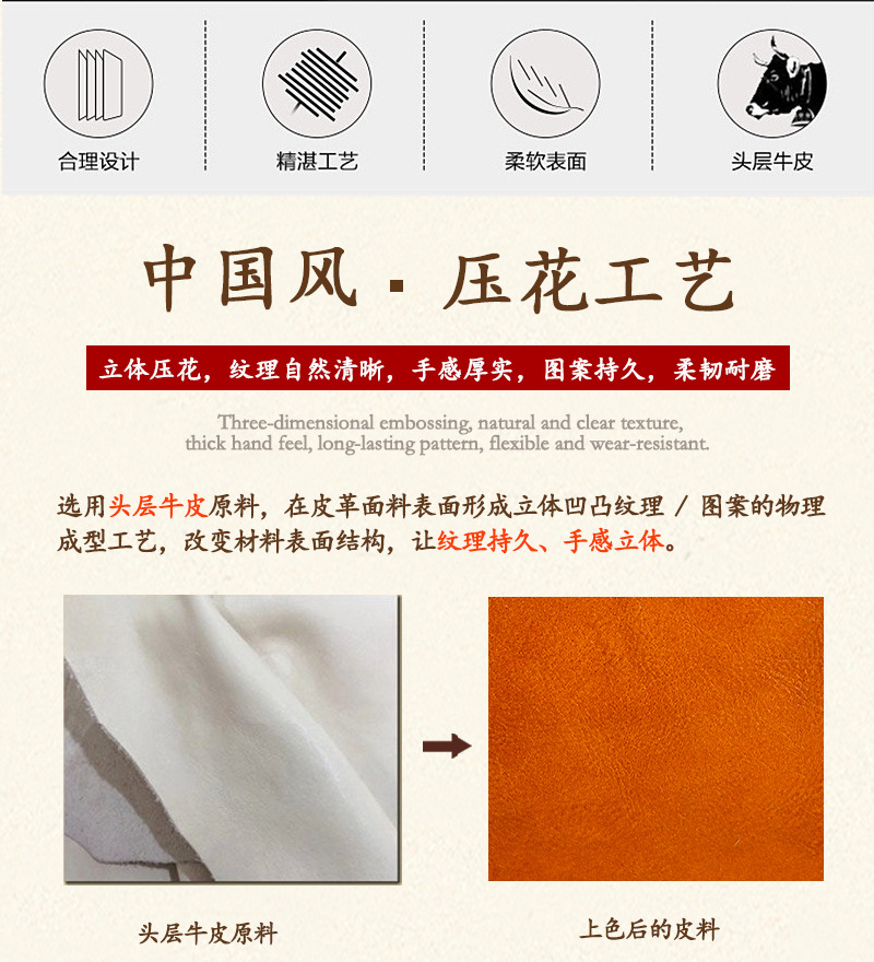 Túi tote da bò cổ điển phong cách vintage, đáy rộng, dung tích lớn, quai đeo vai — Màu xanh lá cây chi tiết 3