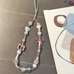 キティ猫リボン携帯電話チェーンショート携帯電話ストラップ女性のかわいい ccd カメラストラップ携帯電話ストラップ