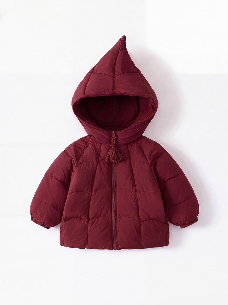 Chaquetas de plumón y algodón para niños chaquetas de invierno para niños chaquetas de invierno para niñas chaquetas acolchadas de algodón para bebés chaquetas de Navidad para niños pequeños y medianos