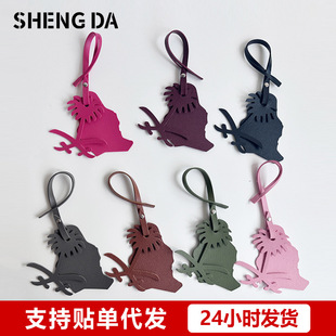 Saudi Arabia map luggage pendant fashion coconut tree car pendant women's bag accessories small batch wholesale