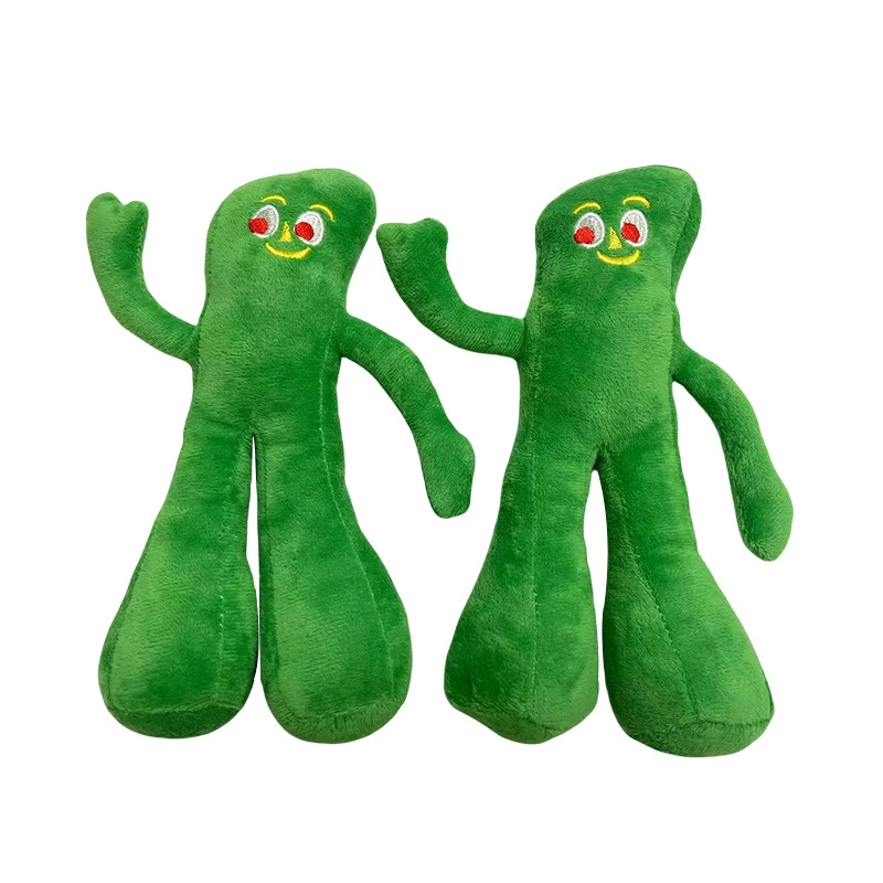 Фабрика прямых продаж Amazon трансграничный маленький зеленый человек плюшевая игрушка щенка